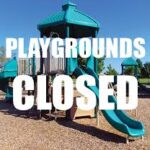 playground equipment closed