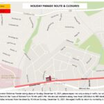 Parade Route – Closures Map