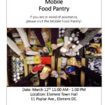 Food Pantry Flyer March