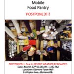 Food Pantry Flyer March Postponed 1