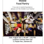 Food Pantry Flyer – August 2022