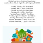 Food Pantry Calendar – summer times