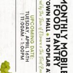 Monthly Mobile Food Pantry 2024 – April